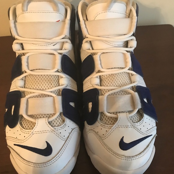 Size 8.5 Air Uptempo 96 Knicks UPC 921948-101 - Picture 3 of 6